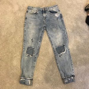 zara mom jeans